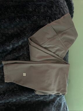 Sweaty Betty slate grey full-length leggings